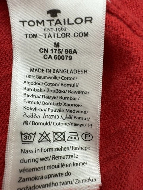 Tom Tailor Men Red Shirt size M product image 6