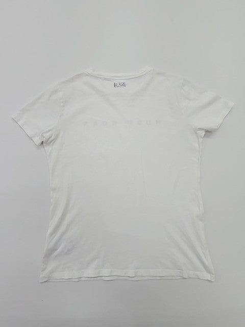 Hugo Boss Men's White T-Shirt – Size M, Brand Department Type Style