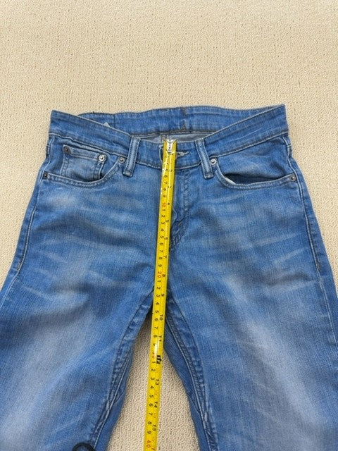 Levi's 501 Original Fit Jeans W29 L32 Medium Wash Men Straight Leg