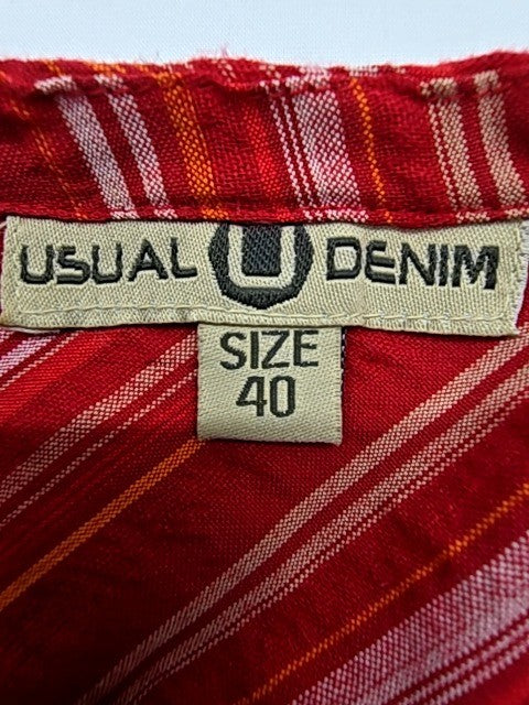 Artistic Haul Women Red Dress size 40 product image 3