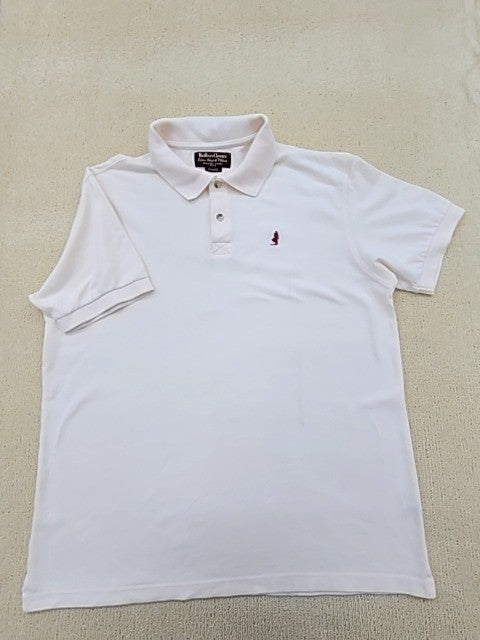 Marlboro Classics Men's White Polo Shirt – Size XL, Short Sleeve, Cotton – Ref 0770B