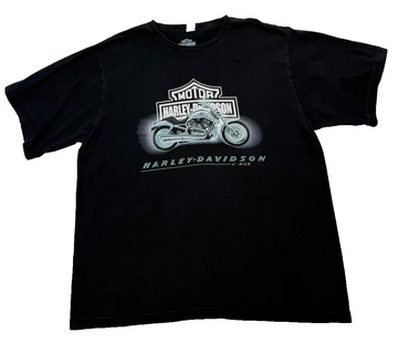 Nasty Gal Vintage Harley Davidson Graphic T-Shirt In Black - 2Xl