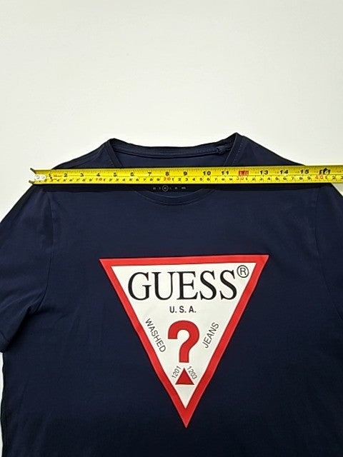 Guess Men Navy T-Shirt size M product image 4