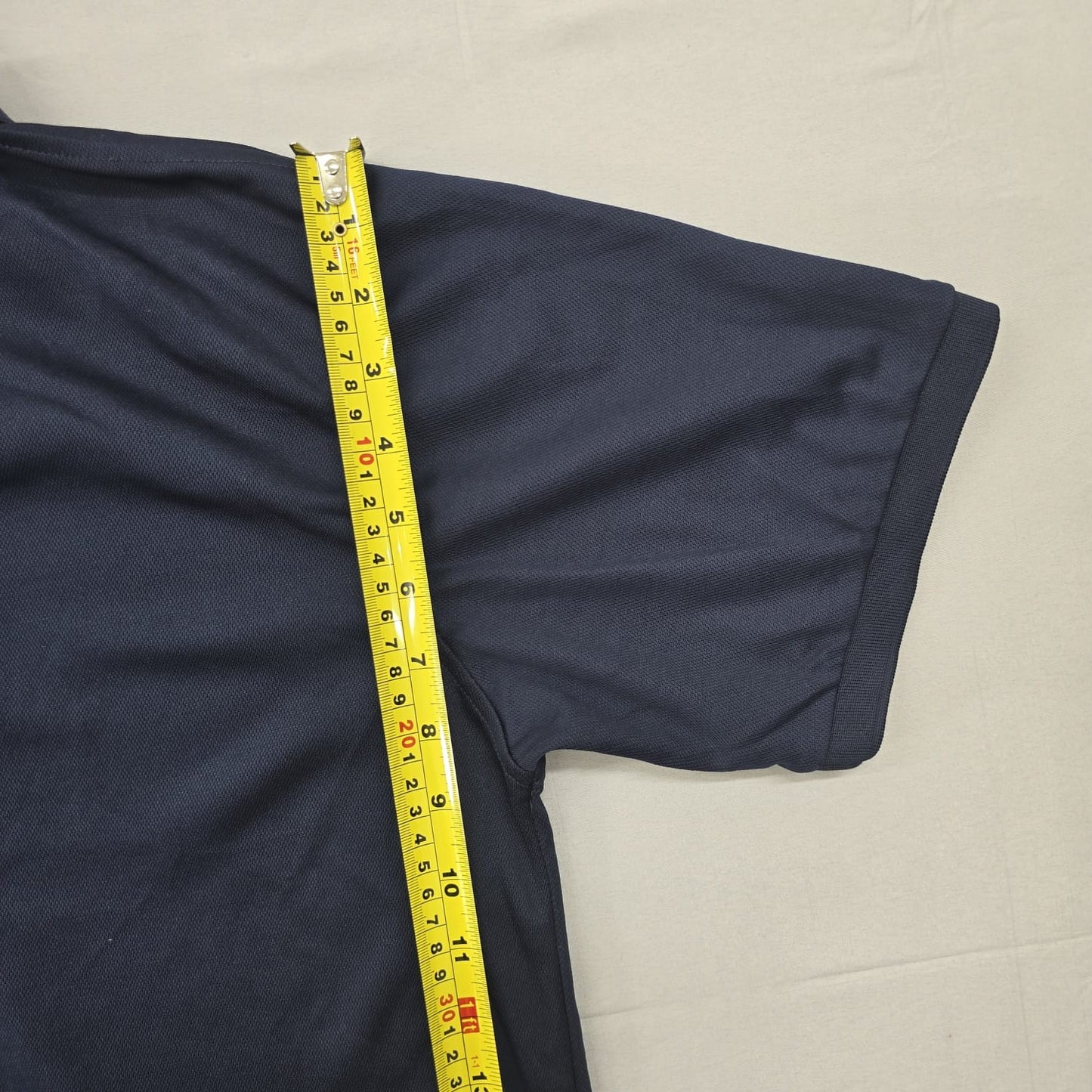 Adidas Men's Navy Polo Shirt XL Short Sleeve Button-Down