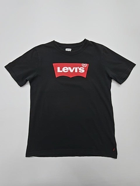 Levi's Youth Black T-Shirt – Size S, Regular Fit, Logo