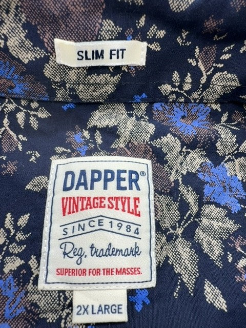 Dapper Men Blue Shirt size 2XL product image 3