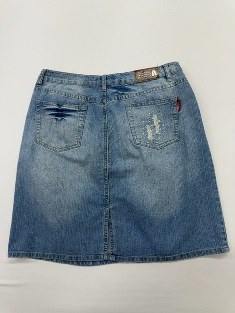 Artistic Haul Women Blue Skirt size XL product image 2