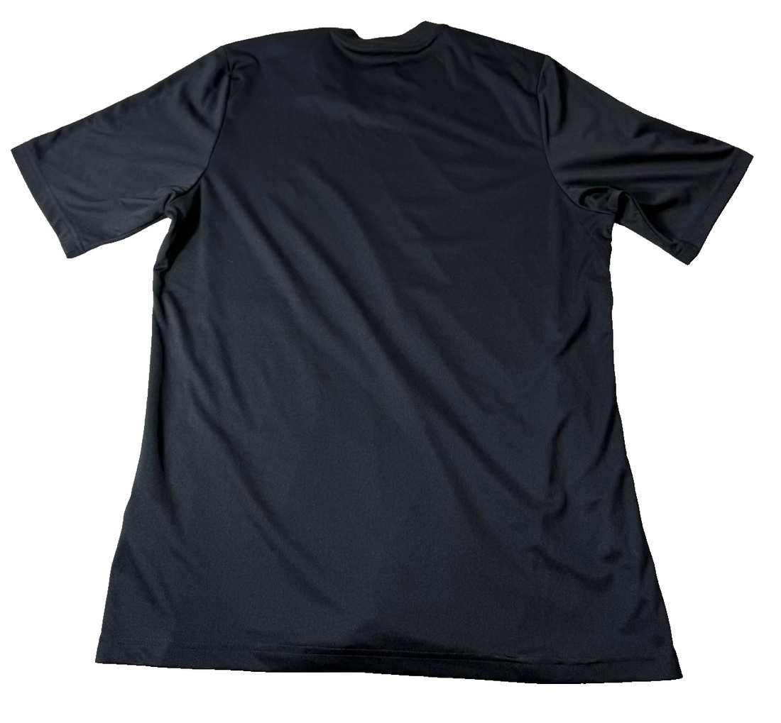 Adidas Men’s Black Climalite Soccer Jersey Short Sleeve V-Neck Size M