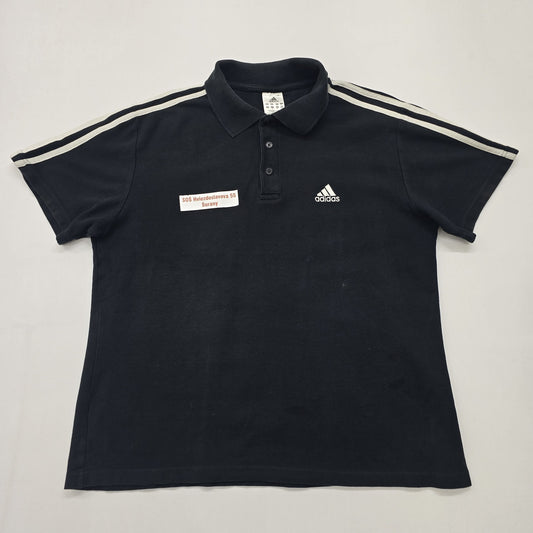 Adidas Boys Black Polo Shirt size L product image 1