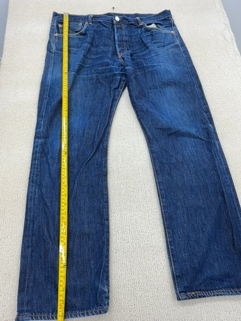 Levi's Men's 501 Original Fit Straight Leg Indigo Jeans XXL 36x30