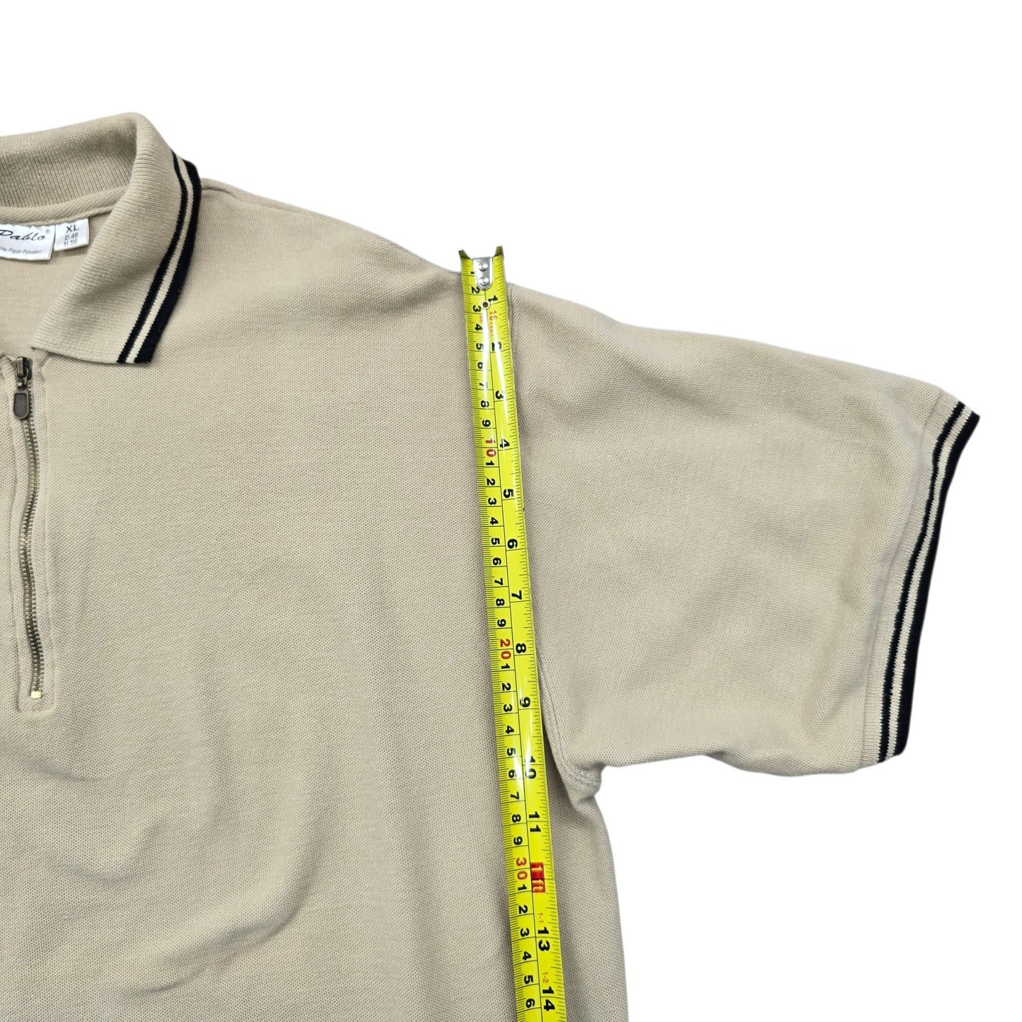 Artistic Haul Men Beige Polo Shirt size XL product image 6