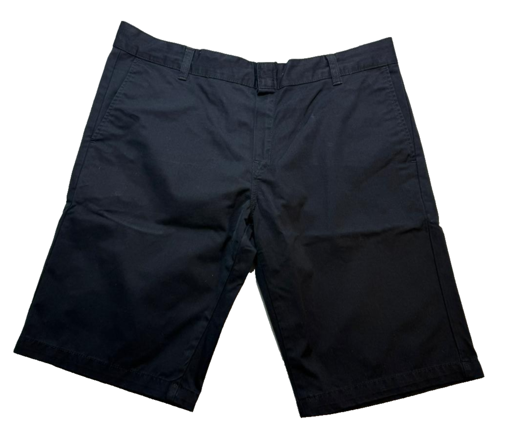 Carhartt Men's Sid Bermuda Slim Fit Cotton Twill Chino Shorts W38 Dk Blue