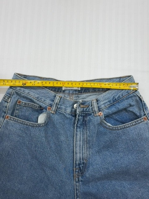 Pull&Bear Women Blue Jeans size 6 product image 8
