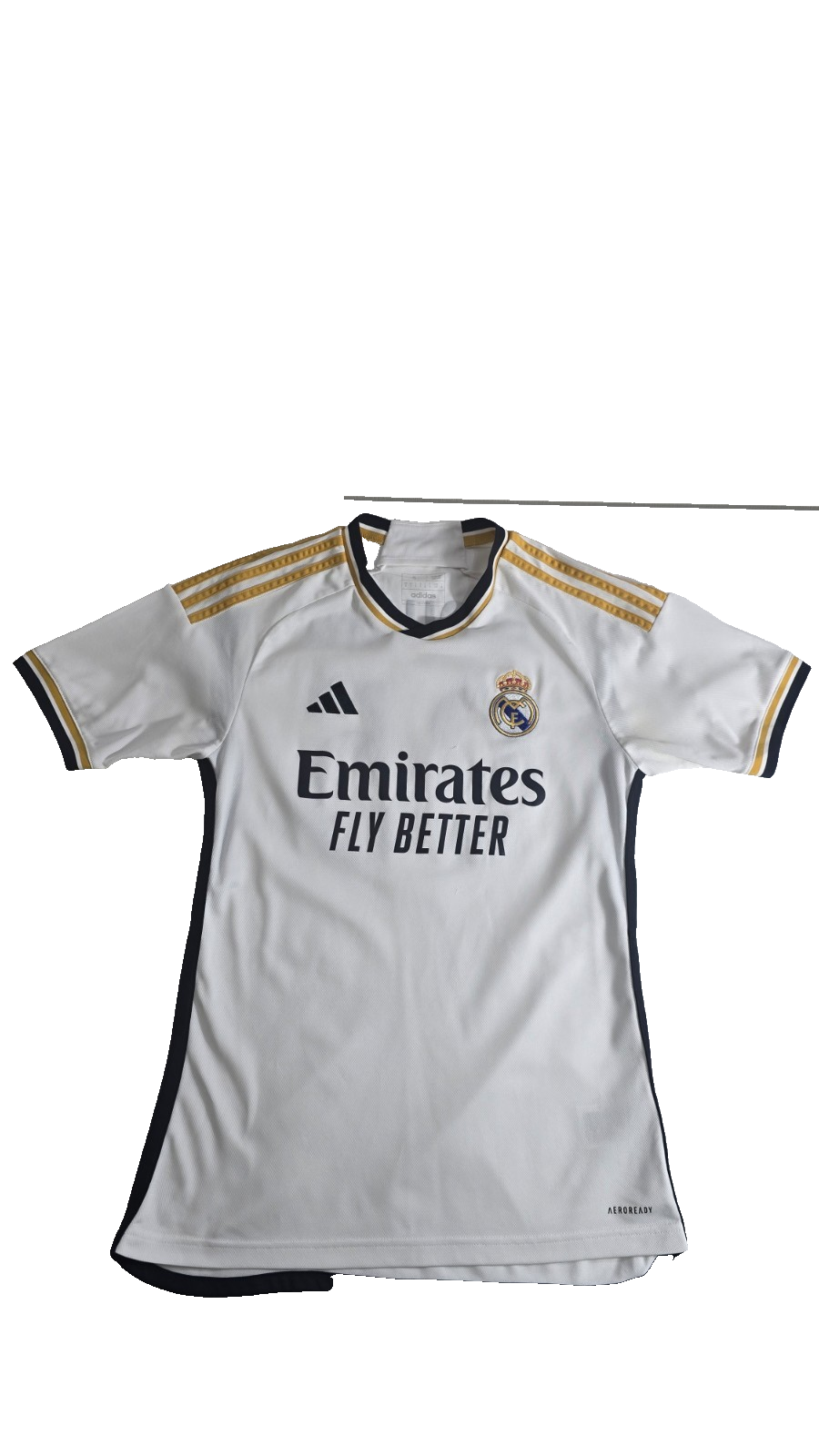 Adidas Real Madrid Jersey Men's Small White Edouard 95 Fly Better
