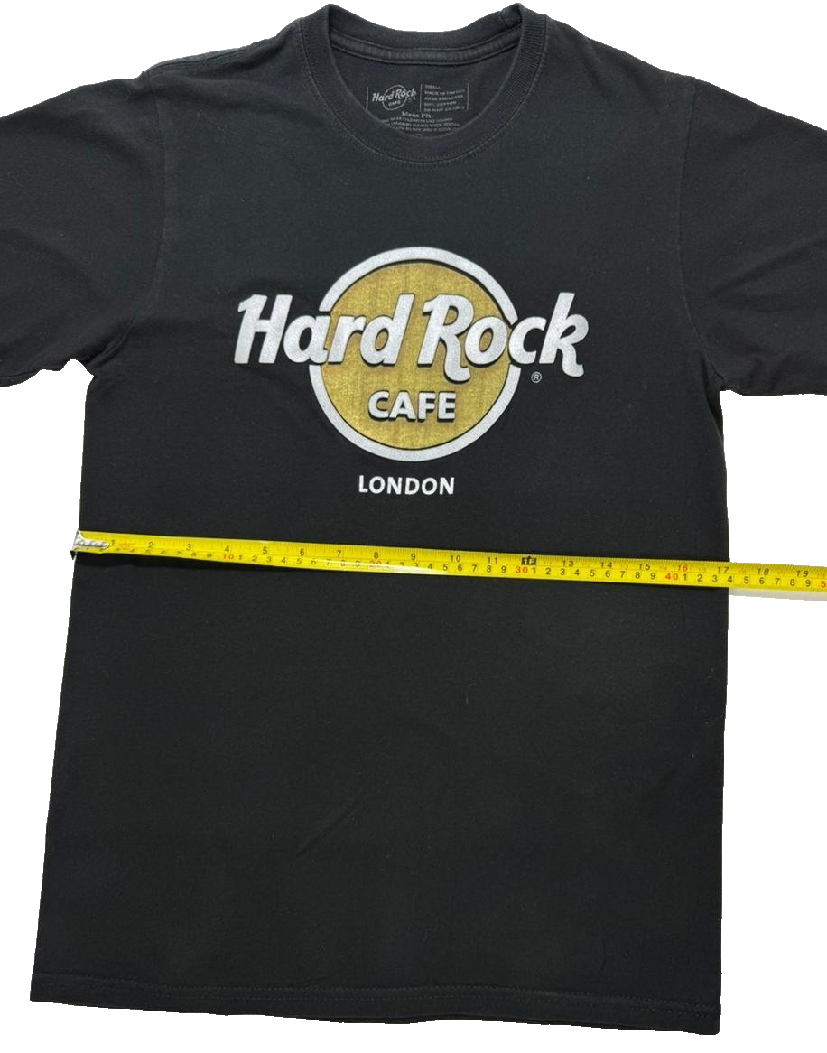 Hard Rock Cafe London black T-shirt Men's Fit SIZE S