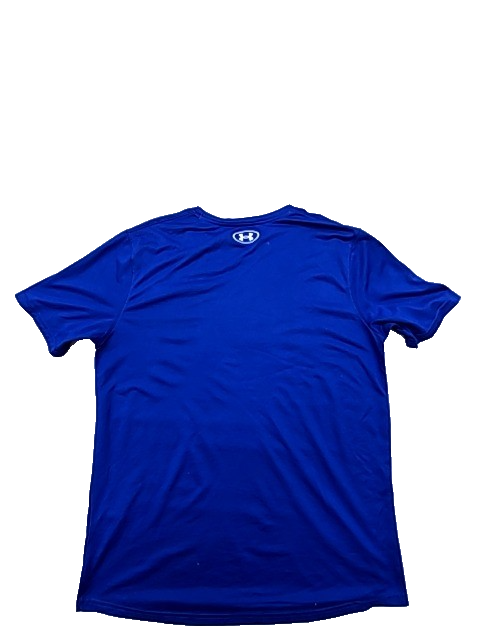 Under Armour Men's Blue Sports T-Shirt SM Short Sleeve Crewneck