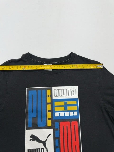 Puma Boys Black T-Shirt size S product image 8