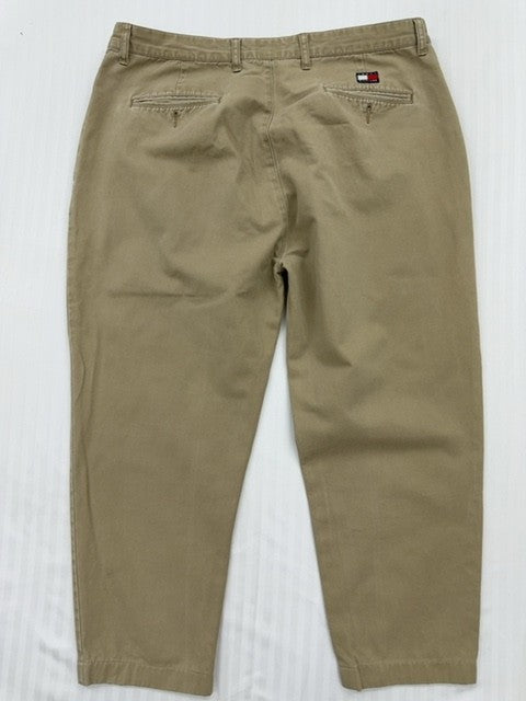 Tommy Hilfiger Men's Khaki Chino Pants 38x32 Straight Fit