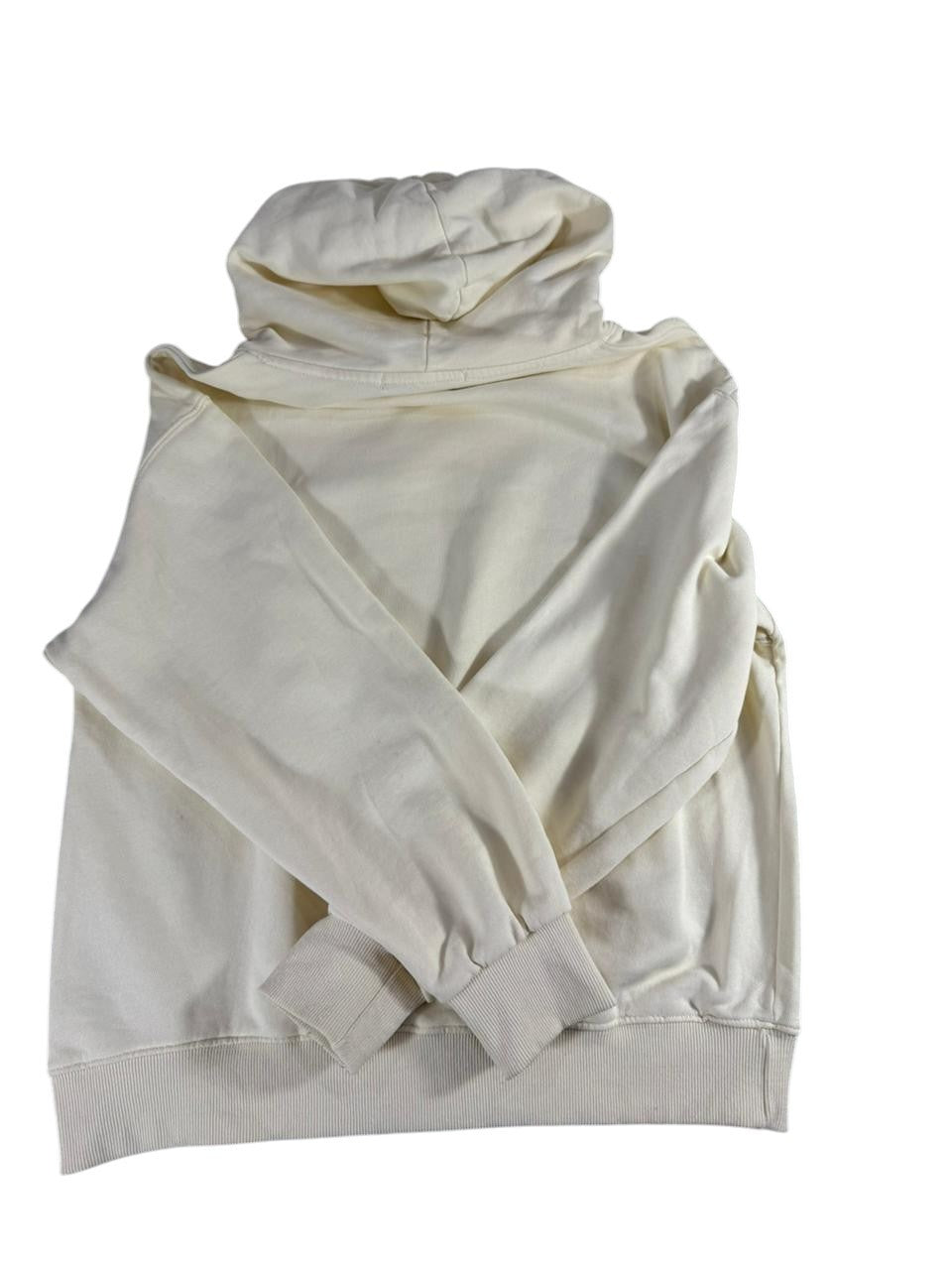Gucci Logo Print Hoodie Sweatshirt White Size XS Authentic Luxury Wear