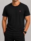 Levi's Men Black T-Shirt size S product image 1