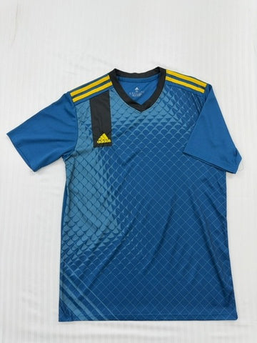 Adidas Men's End Plastic Waste Blue Jersey XL NWT