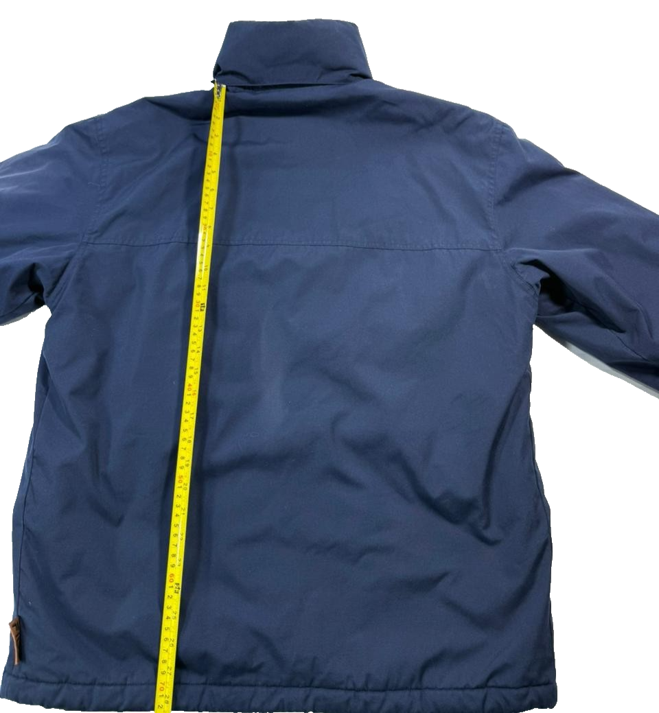 Fila Men's Magic Line Navy Blue Padded Ski Jacket Heavyweight Full Zip Size L