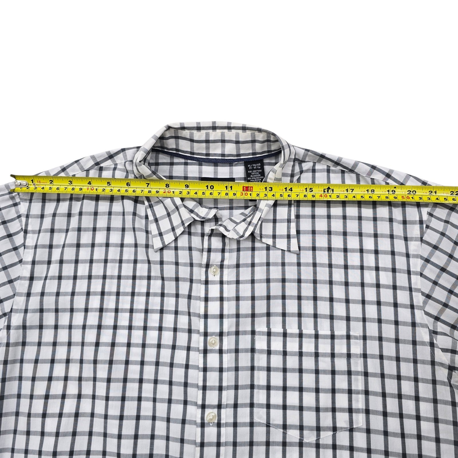 Van Heusen Men Navy Shirt size XL product image 5