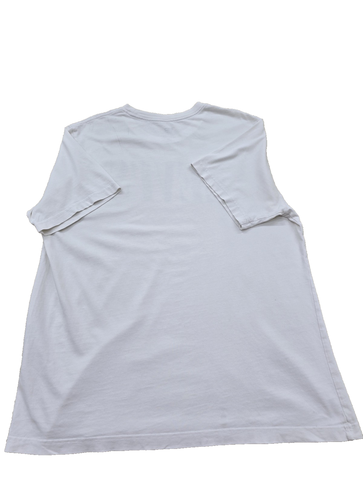 Levi's Men's White Cotton T-Shirt Large Relaxed Crewneck Logo