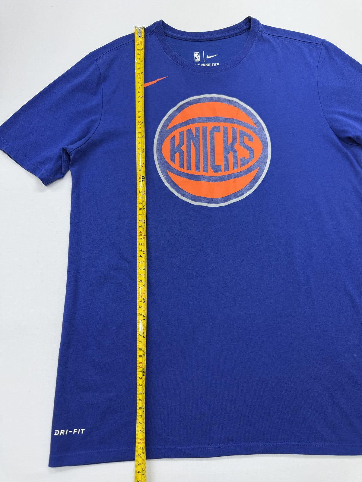 Nike Men's Royal Blue Knicks Dri-Fit T-Shirt Size M