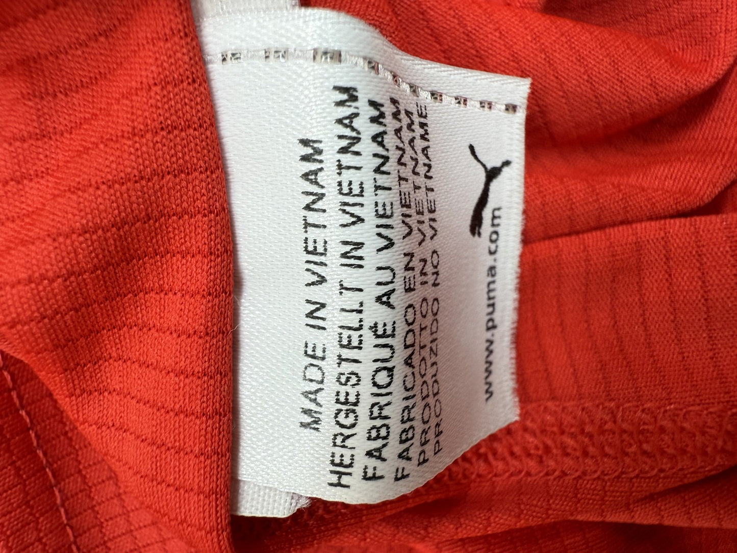 Puma Men's Red L Short Sleeve dryCELL Sportlifestyle T-Shirt