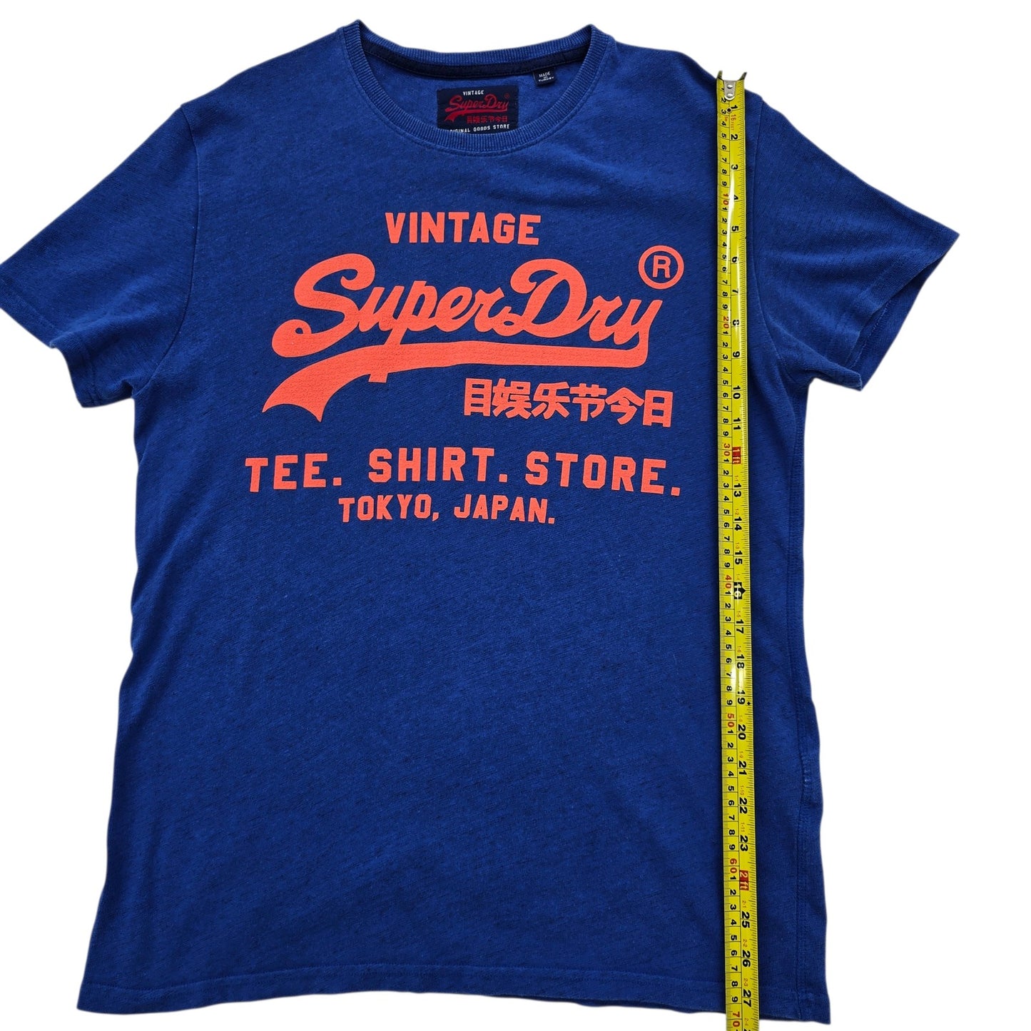 Superdry Men Blue T-Shirt size L product image 8