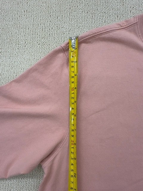 Adidas Unisex Pink Oversized Essentials T-Shirt L Short Sleeve Crewneck