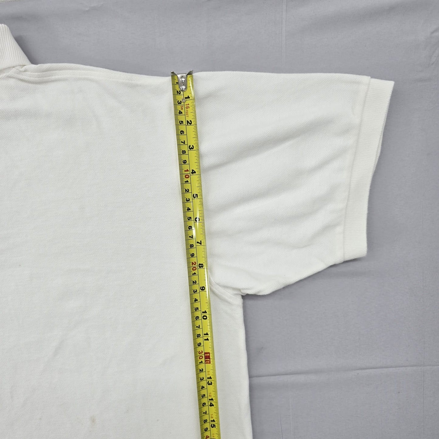 Fila Men's White Polo Shirt XL Short Sleeve Cotton Button