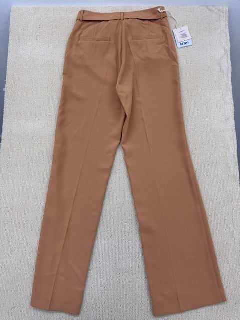 Reiko Women's Camel Wide Leg High Waist Denim Jeans Sz 28