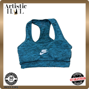 Nike Women's Teal Racerback Sports Bra Size S