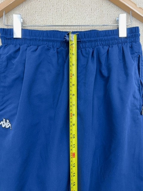 Kappa Men's Navy Blue Track Pants Large Tapered Drawstring