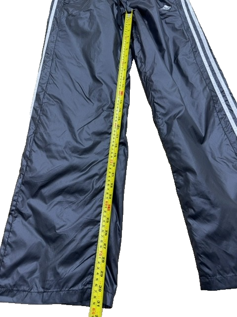 Adidas Unisex Black 3-Stripes Track Pants Size L