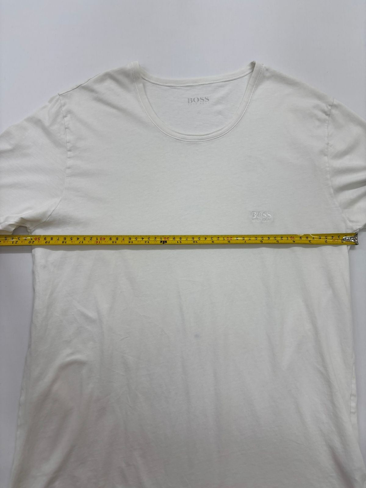 Hugo Boss Men White T-Shirt size XL product image 6