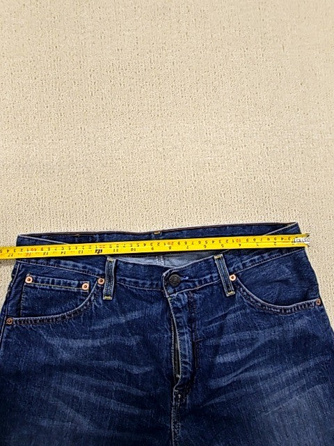 Levi's 501 Men's Blue Straight Jeans W33 L34 Vintage