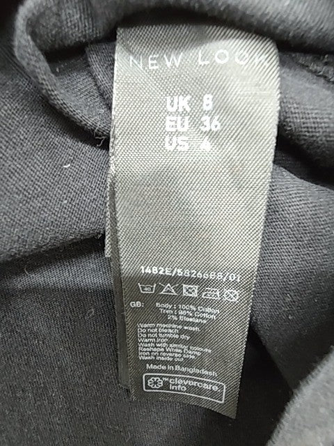 New Look Men Black T-Shirt size 8 product image 7