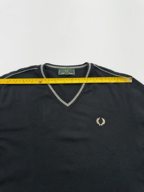 Fred Perry Men Navy Sweater size XL product image 8