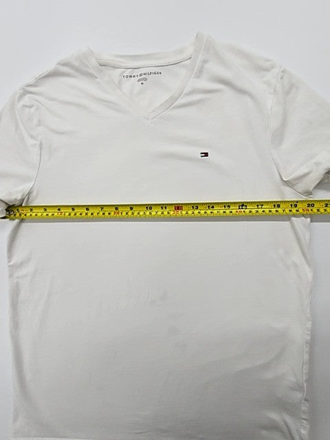 Tommy Hilfiger Men White T-Shirt size M product image 7