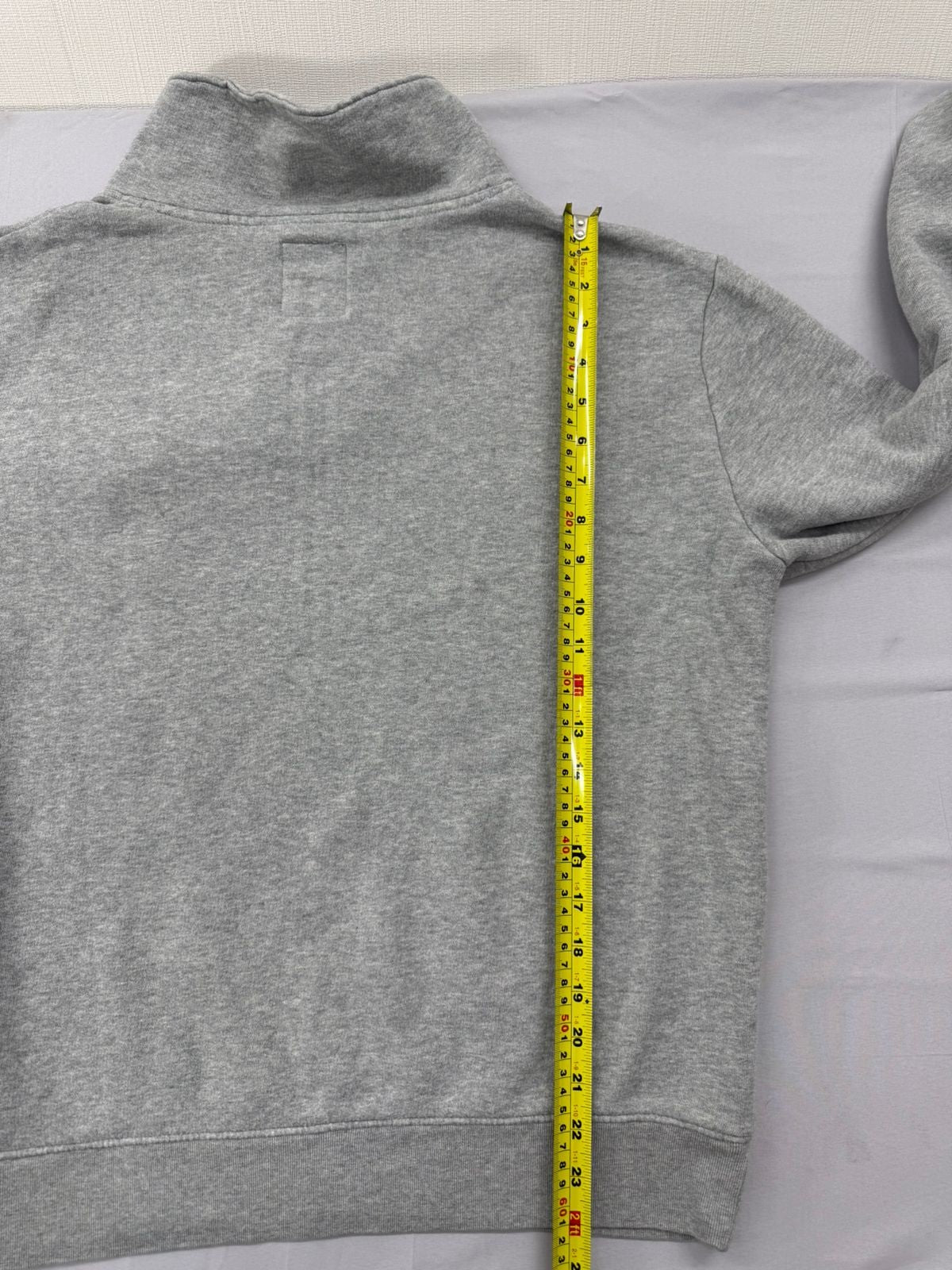 Levi's Gray Mockneck Fleece Sweatshirt Size L