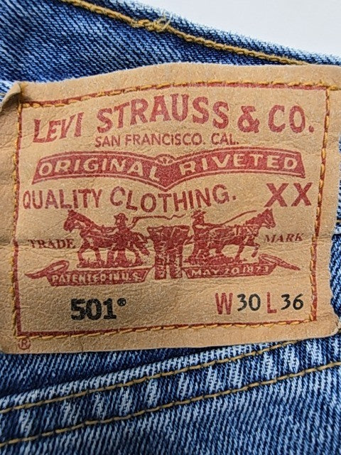 Levi's Men Blue Jeans size 30X36 product image 4