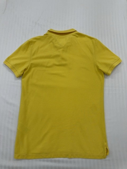 Tommy Hilfiger Women's Yellow Polo Shirt Size M