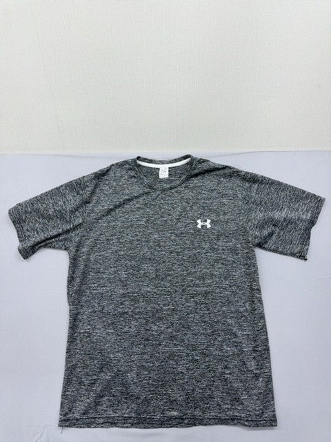 Under Armour Men's Gray T-Shirt – Size XL, Short Sleeve, Crew Neck – Ref 2C241