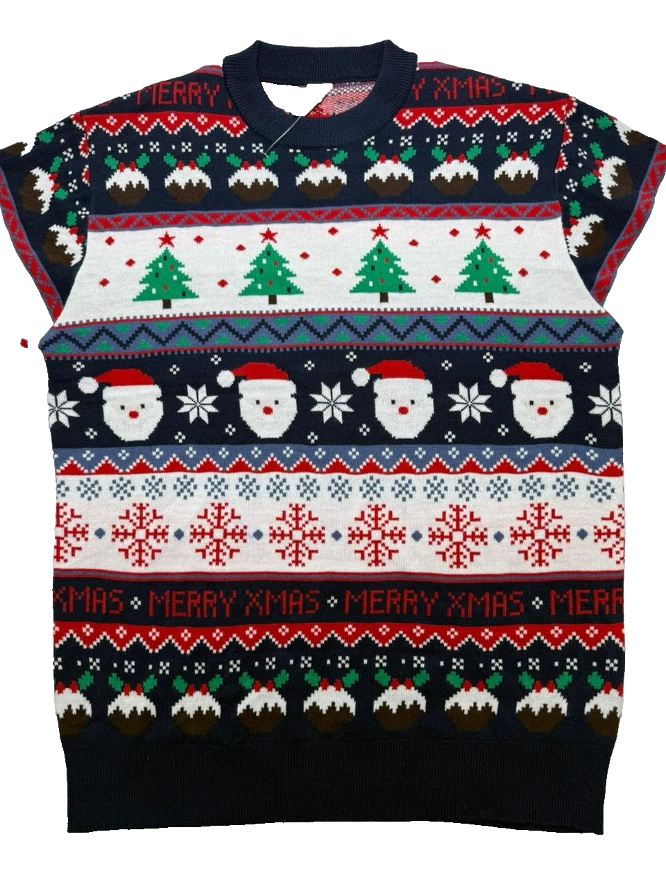 Anko Cold Sweatshirt Merry Xmas Christmas Print Pullover Long Sleeve Size S