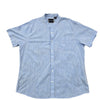 Marco Donati Men's Blue Shirt – Size 17x17, Short Sleeve