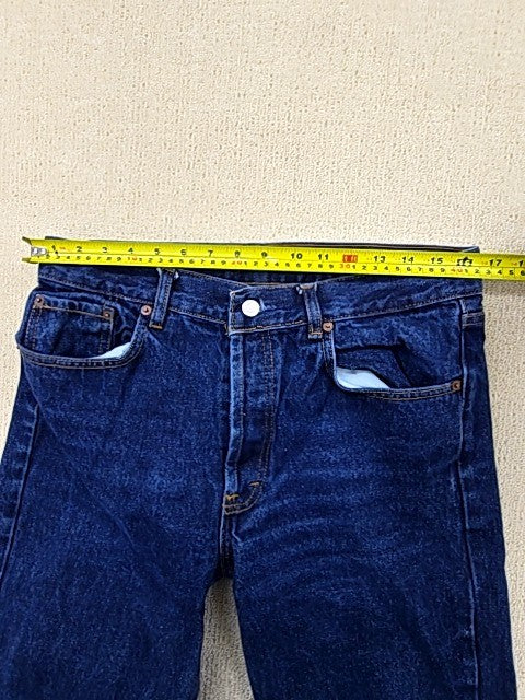 Levi's Men's 501 Indigo Straight Denim Jeans Size 34x34 NWOT
