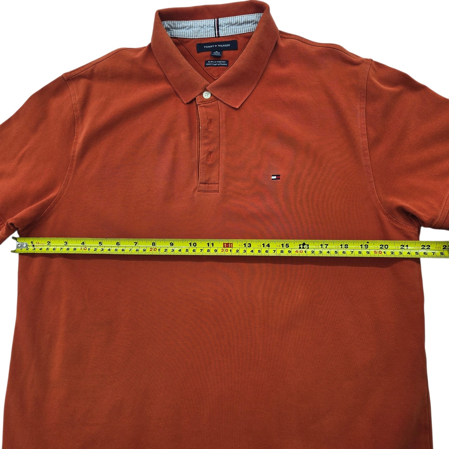 Tommy Hilfiger Men Red Polo Shirt size XL product image 7